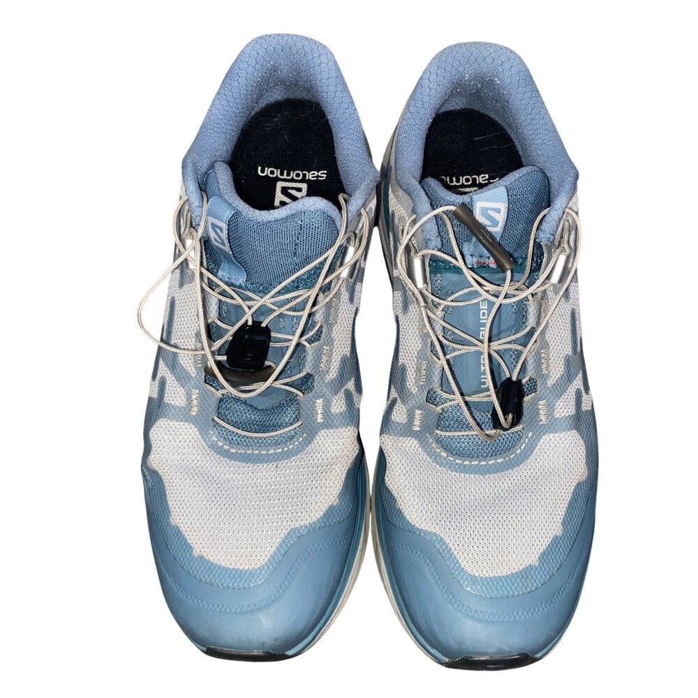 Salomon Z3244 Women's Blue Ultra Glide Trail Running Shoes Size 7.5M hiking shoe